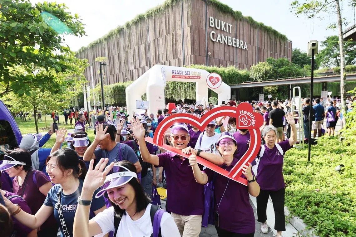 Healthier SG encourages Singaporean citizens and PRs aged 40 and above to manage their health, prevent chronic diseases and lead healthier lifestyles.
