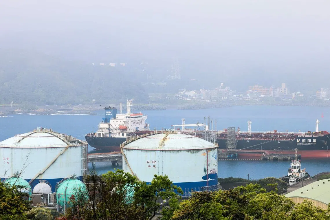 Taiwan, which receives a third of its liquefied natural gas from Qatar and sources no energy from China, has said it secured alternative energy supplies for the months ahead.