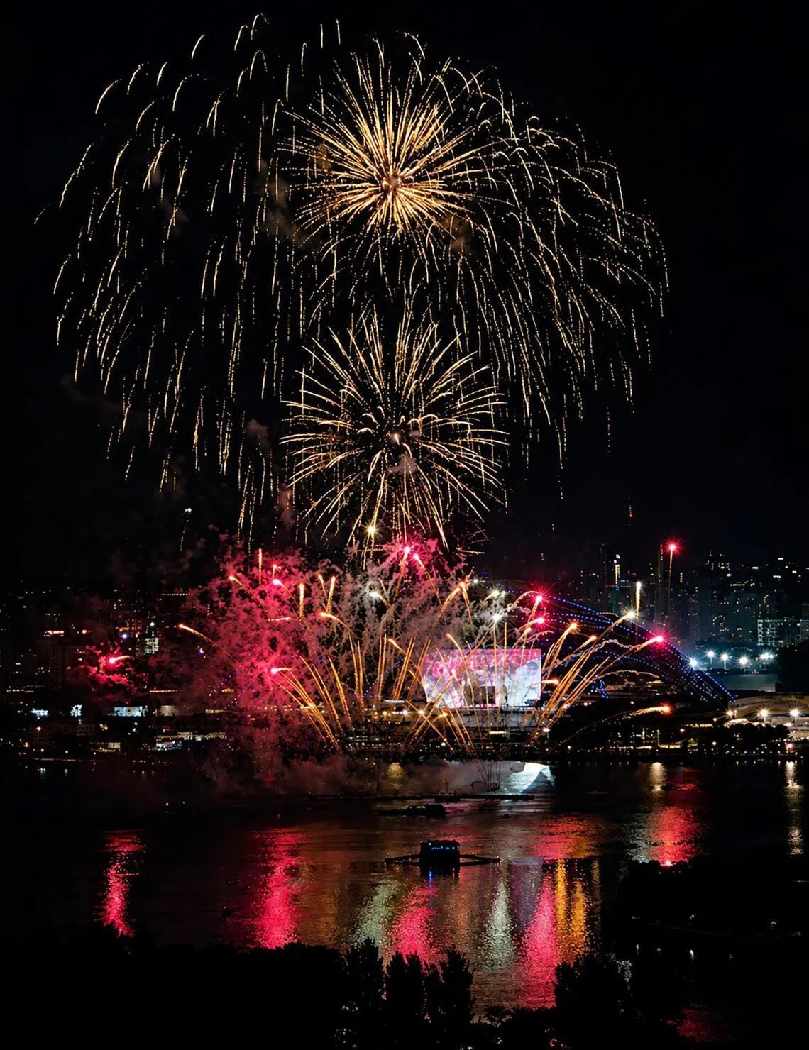 The hotel’s Executive Lounge on the 31st floor has a dedicated fireworks viewing deck.