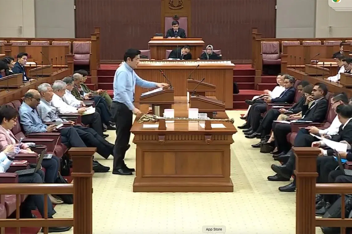 DPM Lawrence Wong said he looked forward to hearing “a serious alternative agenda for an alternative government”.