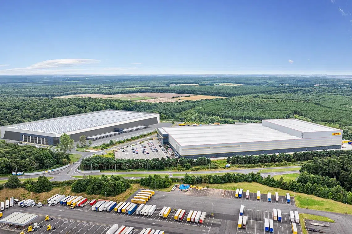 The Manton Wood development (pictured), one of four new logistics properties that the Reit is proposing to build to grow its portfolio in the UK. 