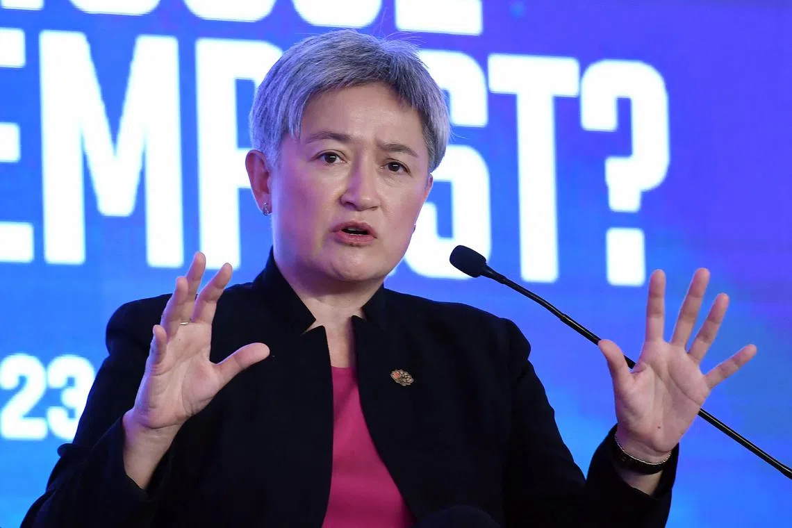 Foreign Minister Penny Wong warned that strategic competition between the US and China needs to be managed “responsibly”. 