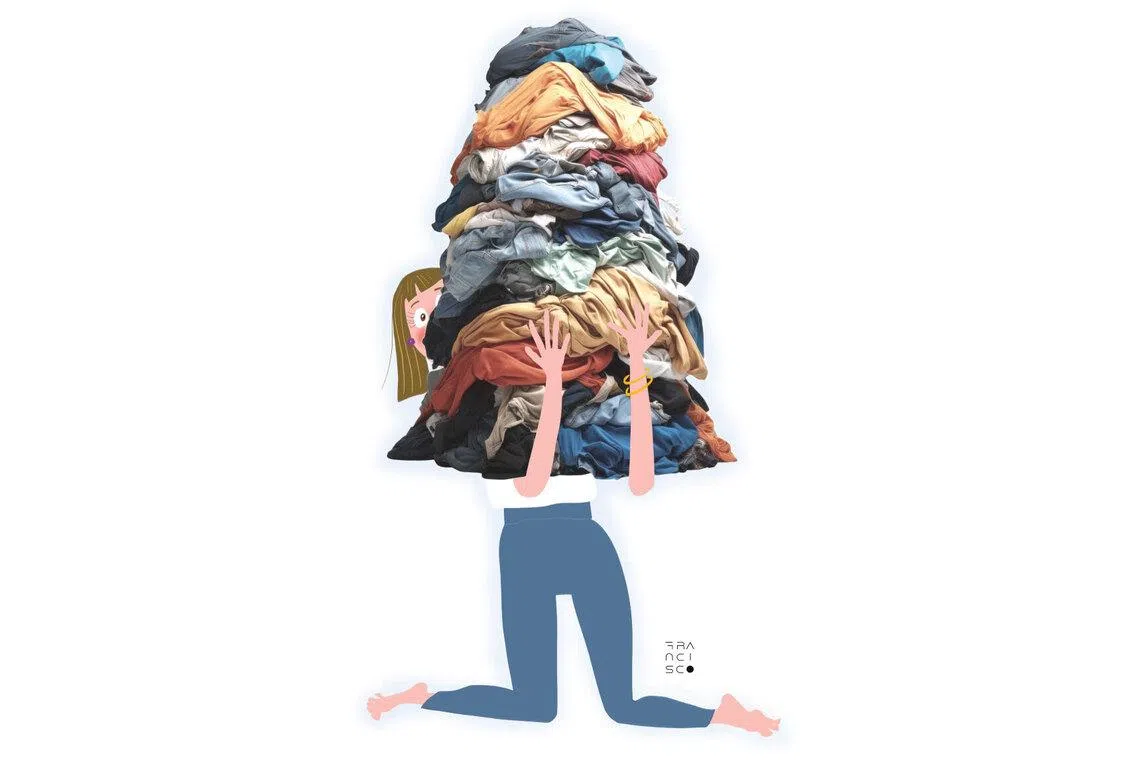 Clothes are tightly tied to identity, and the writer says her work clothes represent a version of herself that she likes.