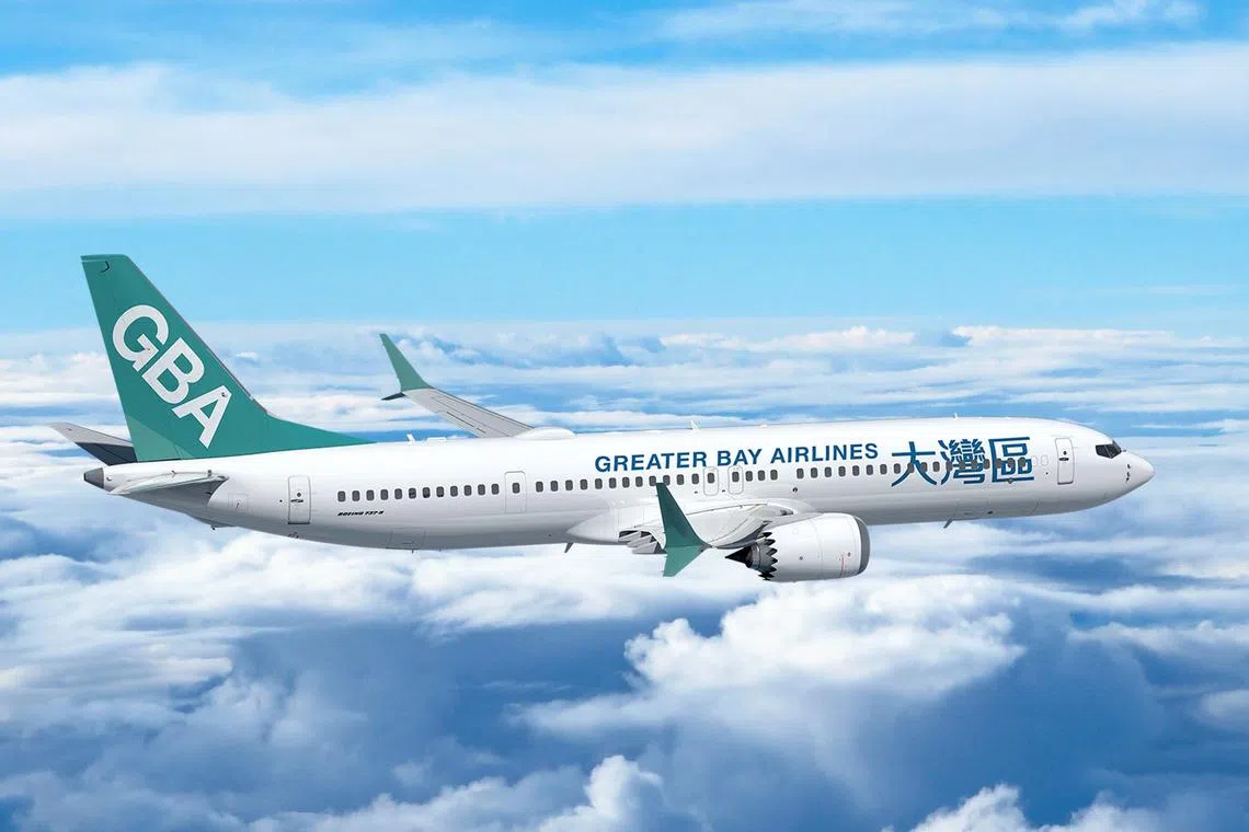 Greater Bay Airlines said on May 9 that the flights will be suspended from June 1.