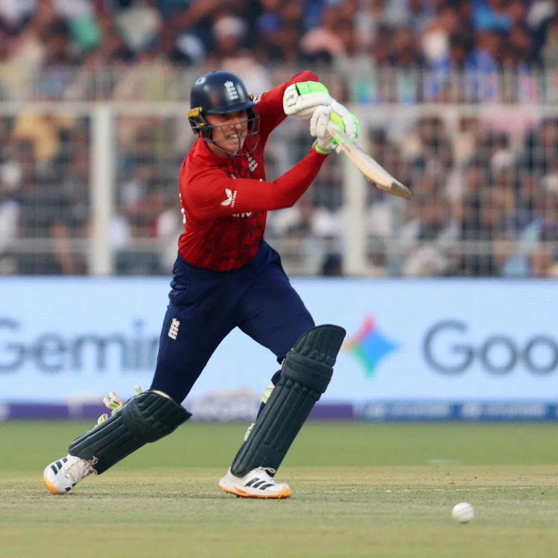 Cricket - ICC Men's T20 World Cup 2026 - Group C - England v Scotland - Eden Gardens, Kolkata, India - February 14, 2026 England's Tom Banton in action REUTERS/Sahiba Chawdhary