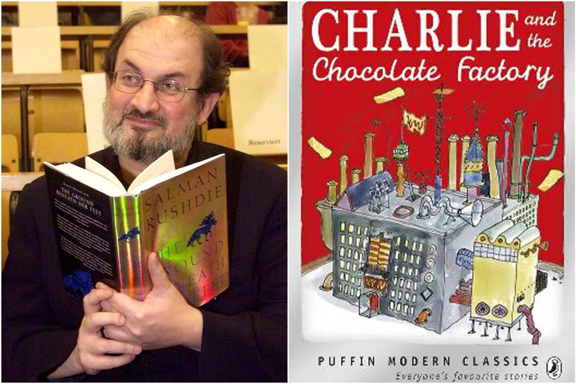 Author Salman Rushdie criticised the rewriting of Roald Dahl’s books to remove offensive language as "absurd censorship".