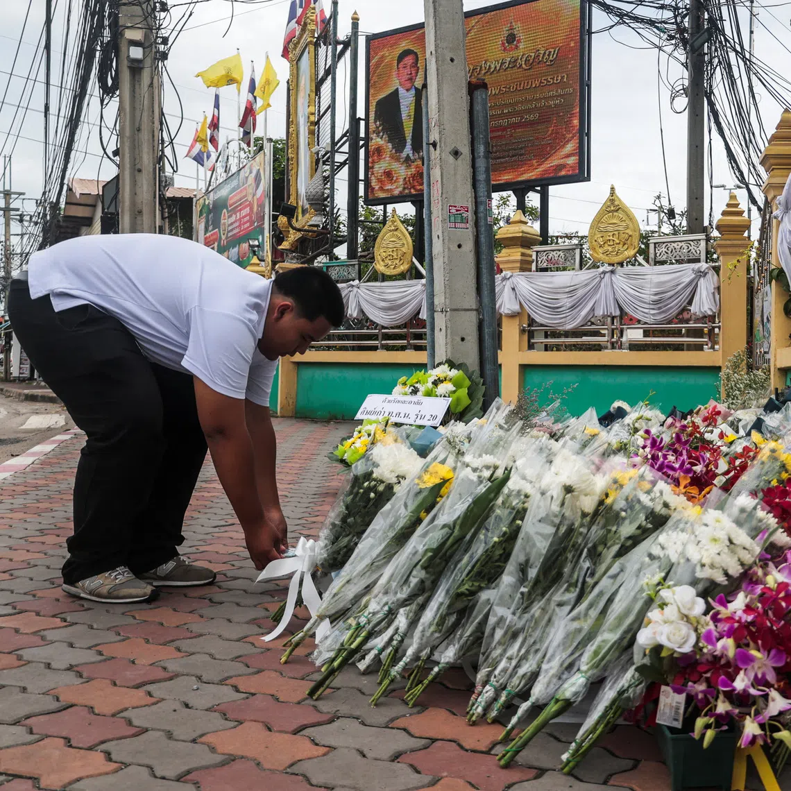 On Aug 7, a teenage student killed six people and himself at a school outside Bangkok after fatally shooting his grandparents in Thailand’s worst mass killing in nearly four years.