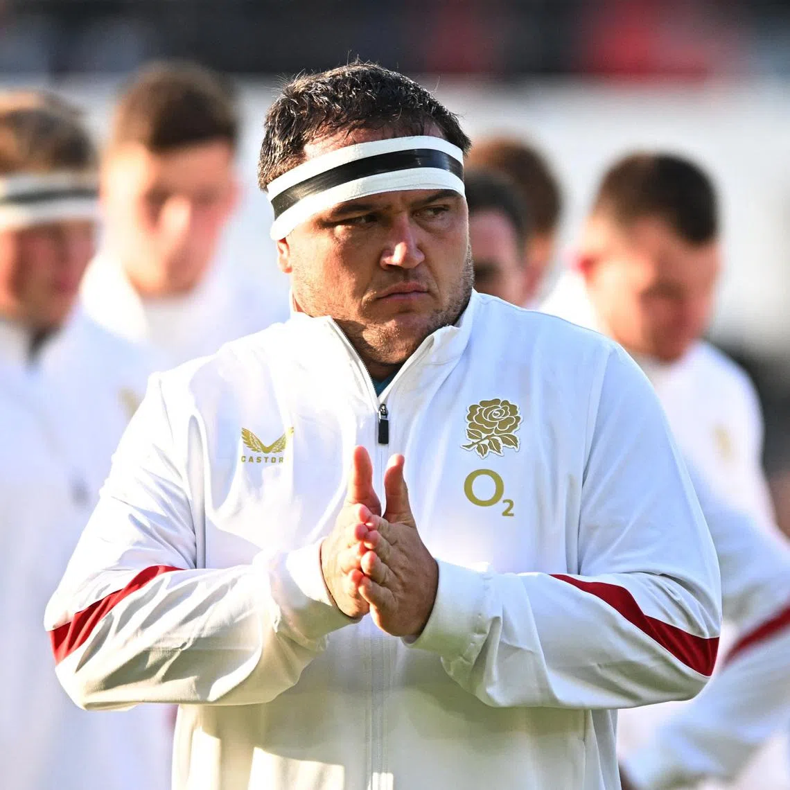 Rugby Union - Rugby - Argentina v England - Estadio Jorge Luis Hirschi, La Plata, Argentina - July 5, 2025 England's Jamie George before the match REUTERS/Rodrigo Valle