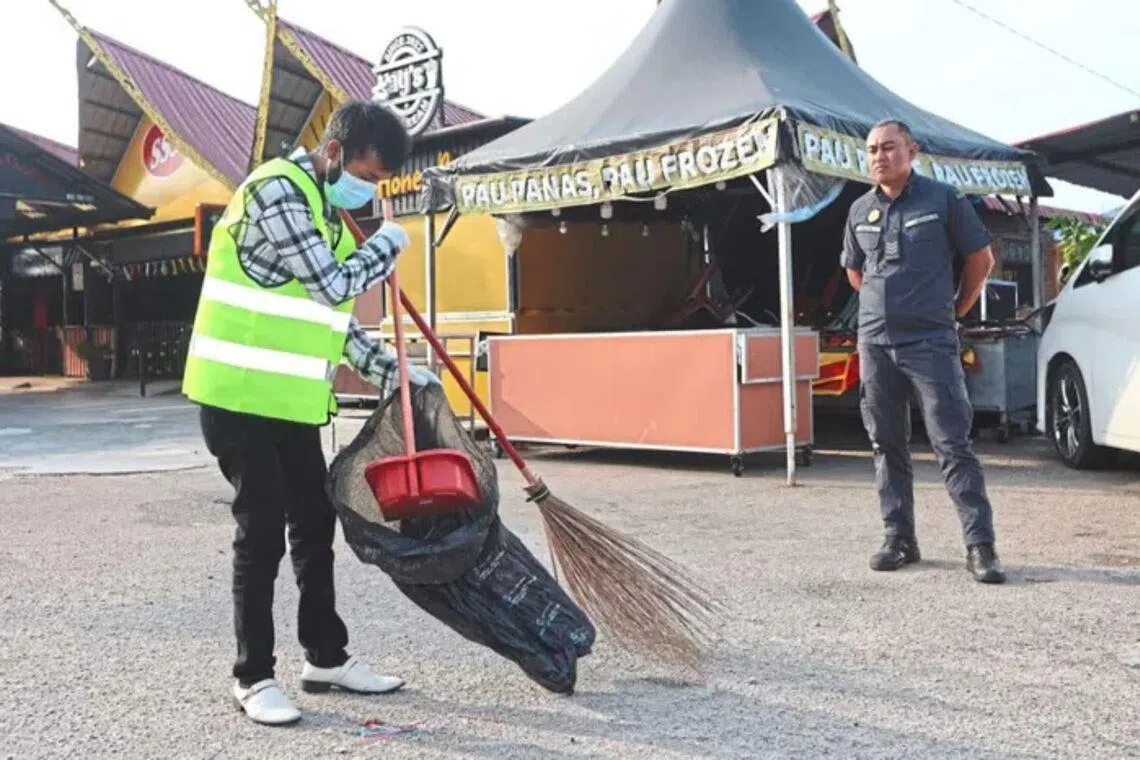 The offenders were ordered to perform between four and eight hours of community service and fined.