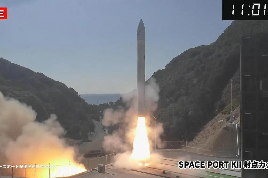 In March, the solid-fuel Kairos lifted off for the first time from the Space One launch pad.