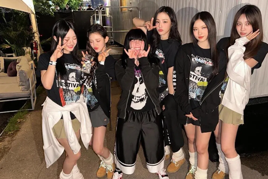 NewJeans is the first South Korean girl group to play at the festival.