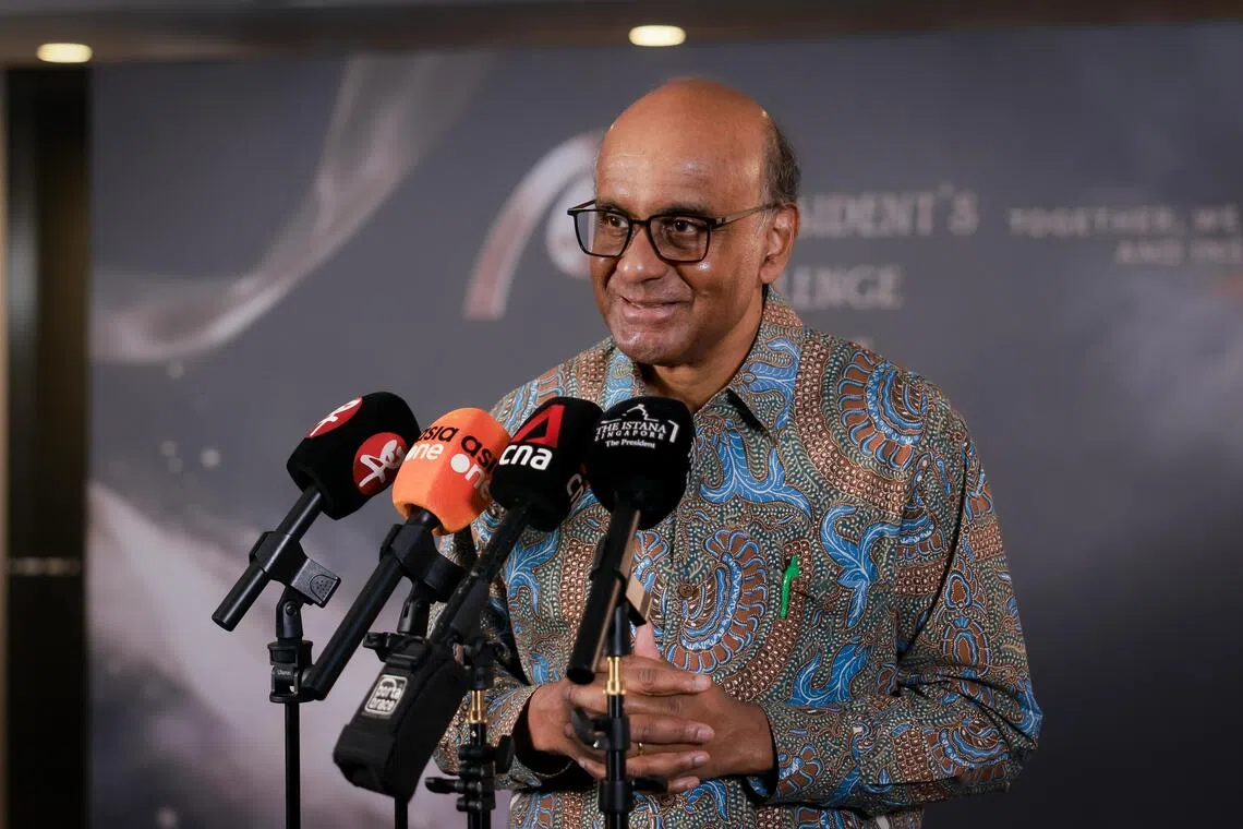 President Tharman Shanmugaratnam said while people’s circumstances often shape their opportunities in life, it is important to remove the hurdles they face and give everyone a chance to succeed.