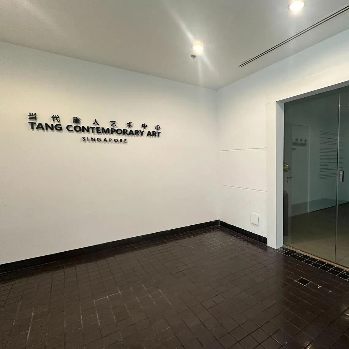 Tang Contemporary Art at Delfi Orchard is allegedly in arrears.