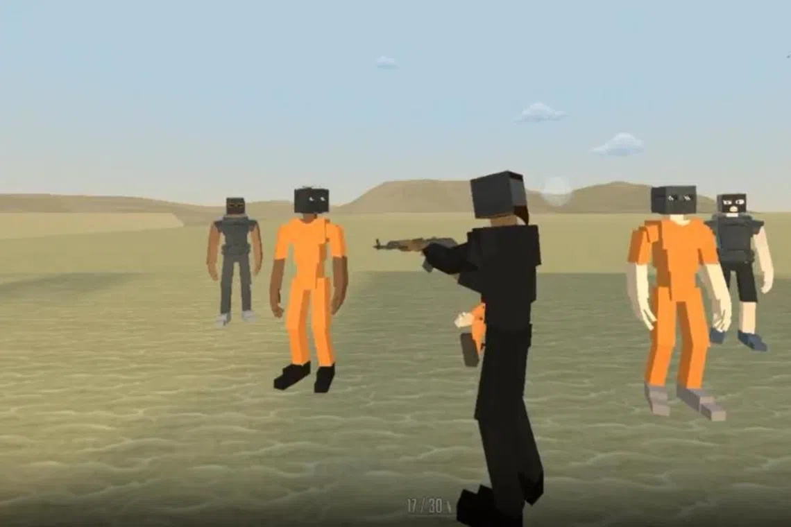 To show his support, the 14-year-old boy created pro-ISIS videos using footage from his online gameplay on Roblox and Gorebox.