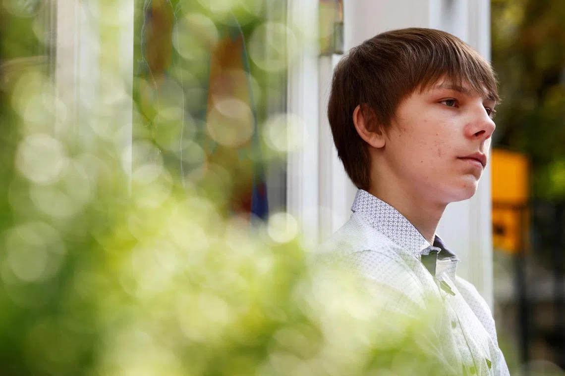 Ukrainian teen Maksym is one of several children sharing their experiences of being illegally deported by Russia to spur international action.