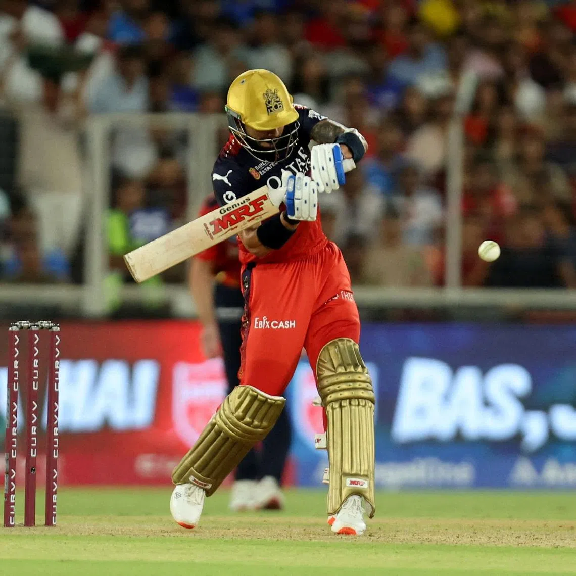 FILE PHOTO: Cricket - Indian Premier League - IPL - Final - Royal Challengers Bengaluru v Punjab Kings - Narendra Modi Stadium, Ahmedabad, India - June 3, 2025 Royal Challengers Bengaluru's Virat Kohli in action REUTERS/Amit Dave/File Photo