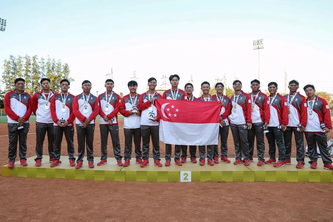 Although Singapore's men's softball team lost to the Philippines in the SEA Games final, they did enough to break into the top 10 in world ranking for the first time