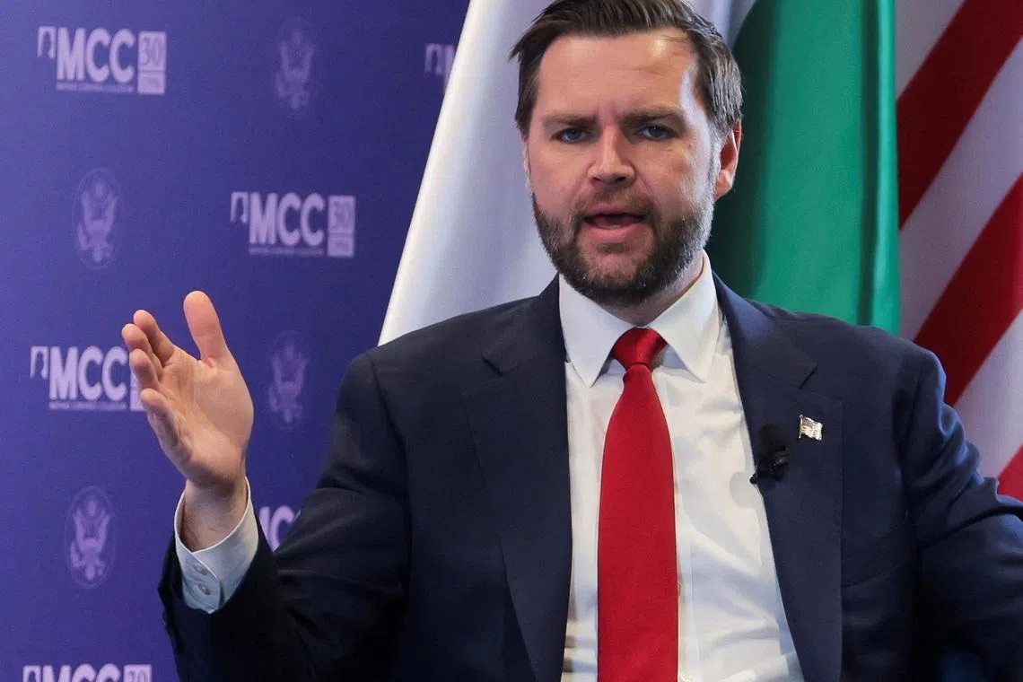 US V-P Vance says Trump is ‘impatient’ about progress on Iran