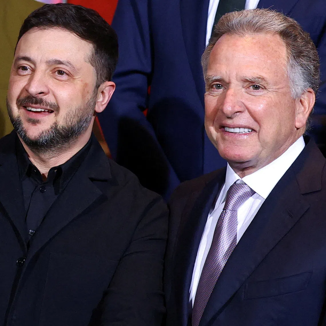 Ukrainian President Volodymyr Zelensky (left), seen here with US special envoy Steve Witkoff on Dec 15, had said Washington had mooted the trilateral format.