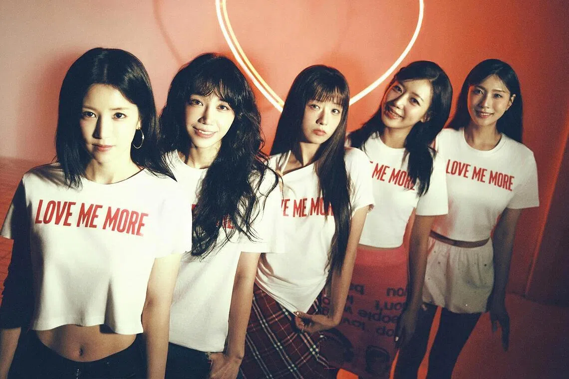 K-pop girl group Apink return for their fourth concert here