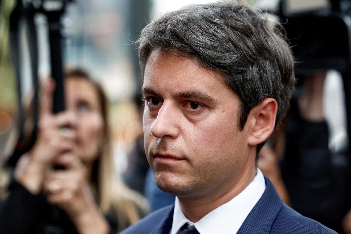 Former premier Attal enters race for French president, sparking battle for centrist vote