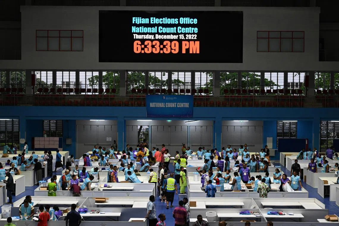 The results are expected at around 2pm local time on Sunday, several hours later than initially planned.