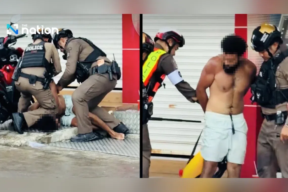 The incident took place on April 12, 2026, when the Patong Police radio centre received a report of a group of tourists gathering to play with water in a way that obstructed traffic and disturbed other people.