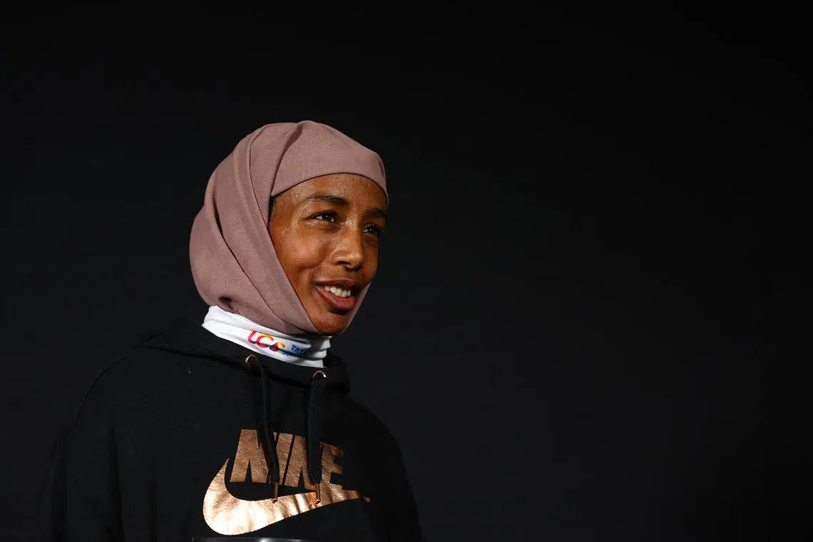 Netherlands' Sifan Hassan will be making her debut in the marathon in London on Sunday.
