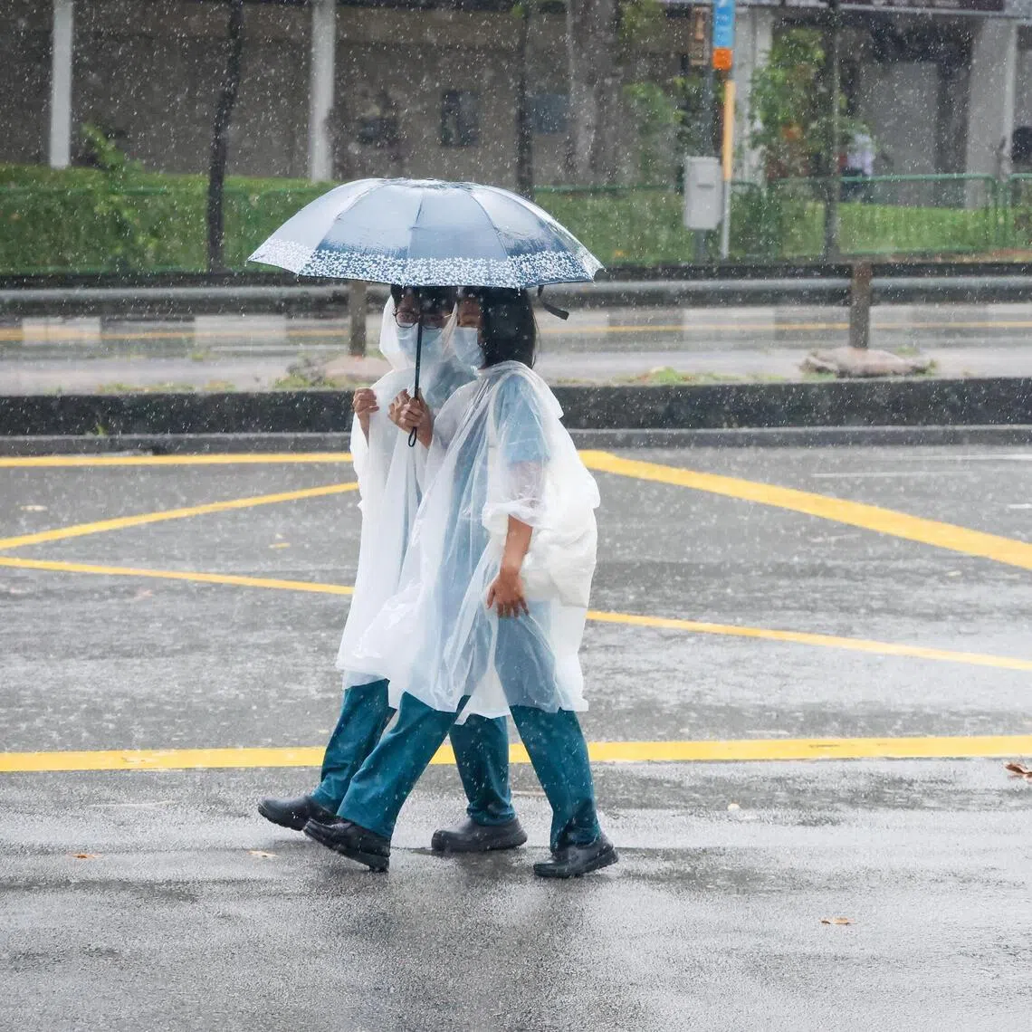 Heavy rain is expected over the southern and western areas of Singapore from 3.50pm to 4.30pm on April 21.