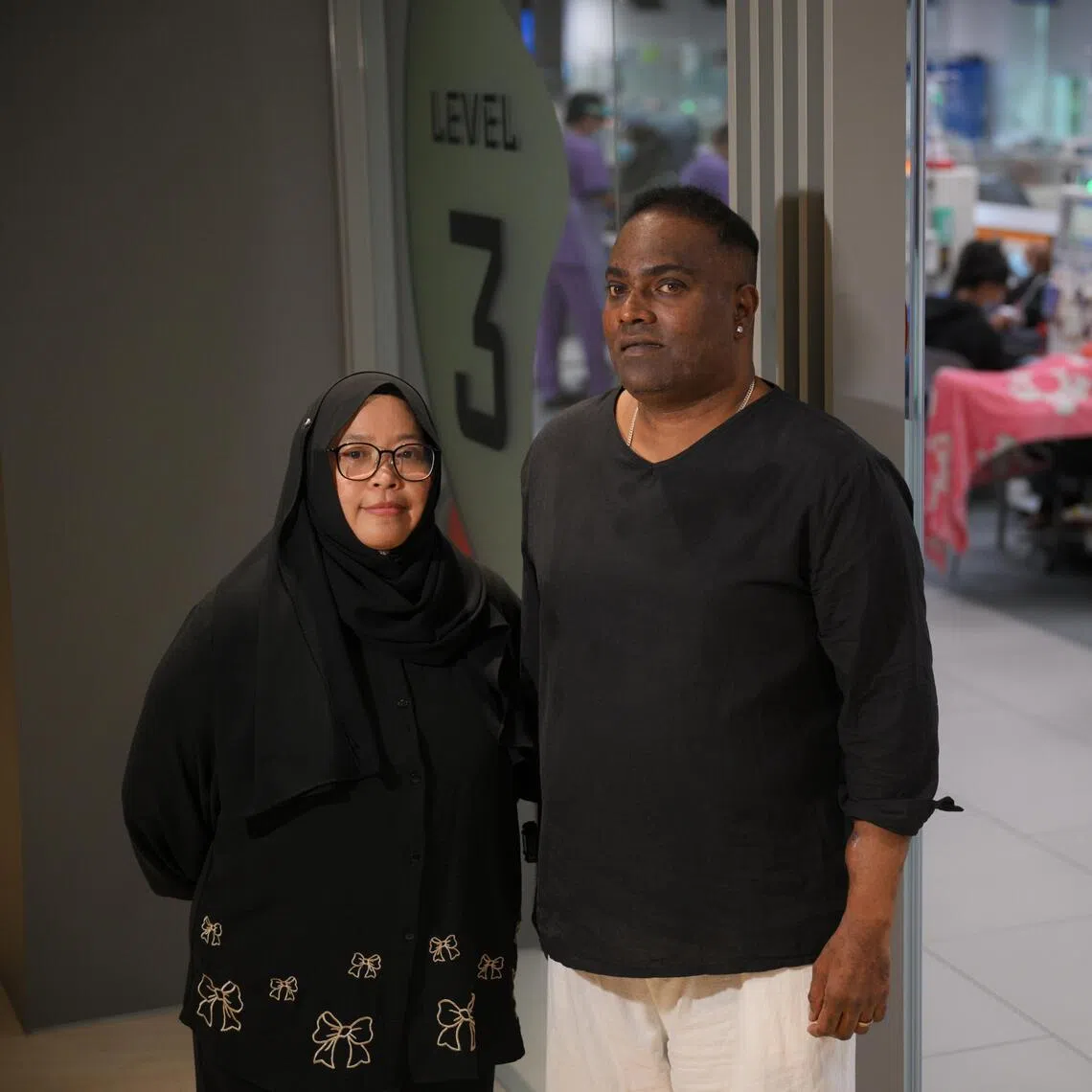Azliza Aman (left), 57, and N Nantahkumaran, 45, found part time employment to not only provide for their families but also to be able to go for regular dialysis to preserve their lives.
