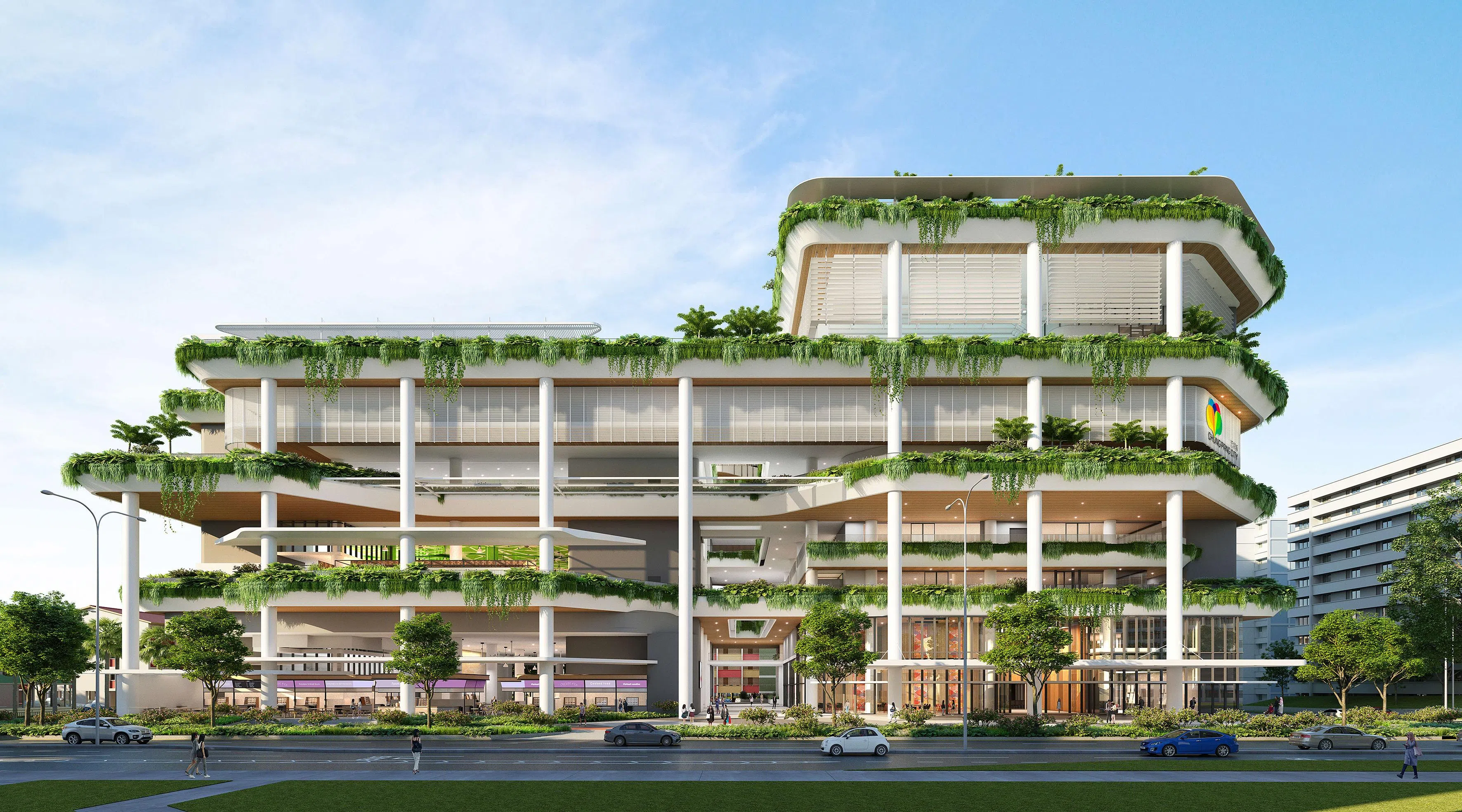 The 0.9ha nine-storey compound at Chong Pang City will also house a gym, fitness studios and a community club. 
