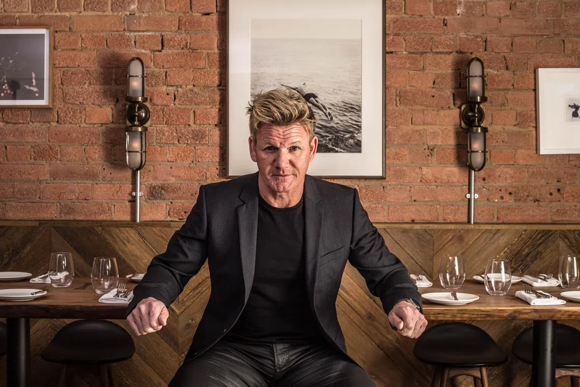 Climate change activists occupied celebrity chef Gordon Ramsay’s three-star Michelin restaurant in London, demanding an overhaul of the UK’s food system.