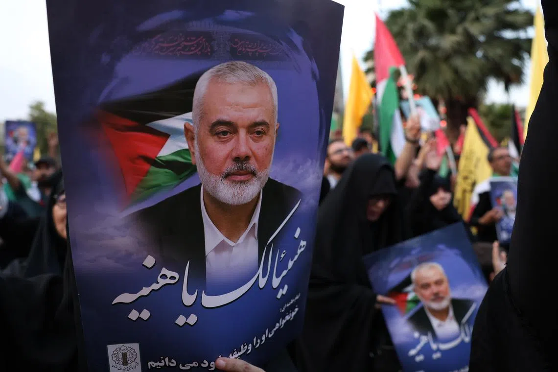 Hamas’ leader Ismail Haniyeh and a top Hezbollah military commander were killed in separate strikes in Iran and Lebanon respectively.