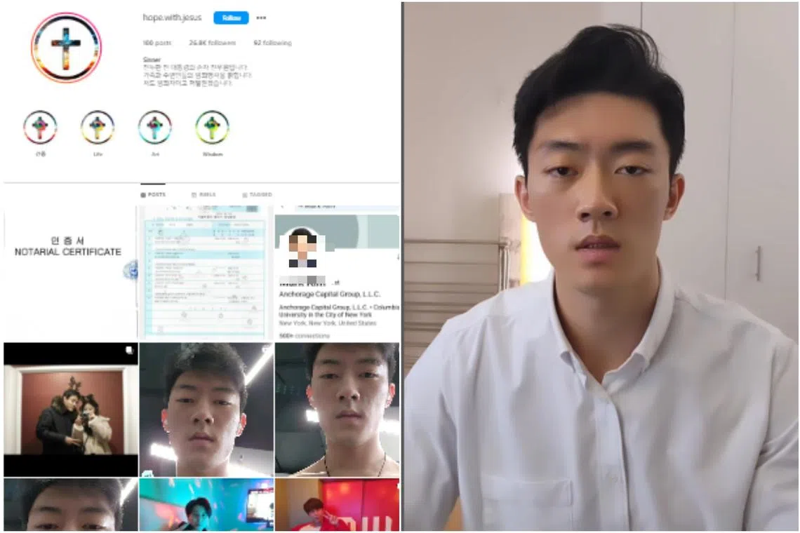 Mr Chun Woo-won said he filmed the clips to “help bring to light the crimes his family was committing”. 