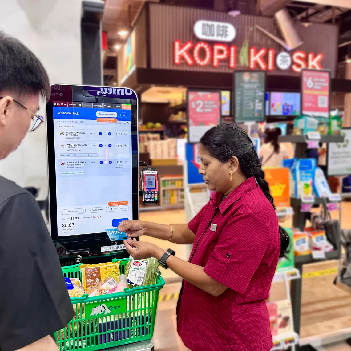 FairPrice Group said the discounts will apply to blue CHAS card holders on Thursdays and orange CHAS card holders on Fridays.