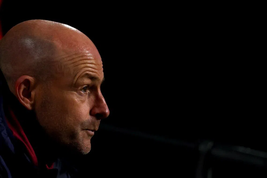 Soccer Football - Nations League - Group Stage - England v Republic of Ireland - Wembley Stadium, London, Britain - November 17, 2024 England interim manager Lee Carsley Action Images via Reuters/Andrew Boyers/File Photo