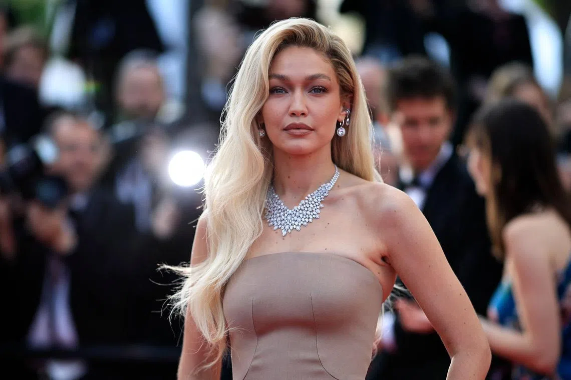 American model Gigi Hadid has purchased the marijuana legally in New York City, according to her representative.