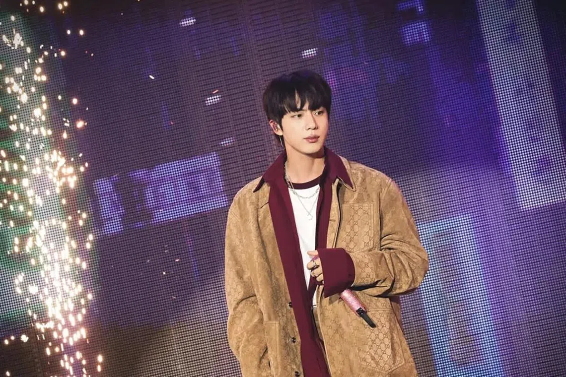 The incident occurred on June 13, 2024, during Jin’s first public appearance following his military discharge.