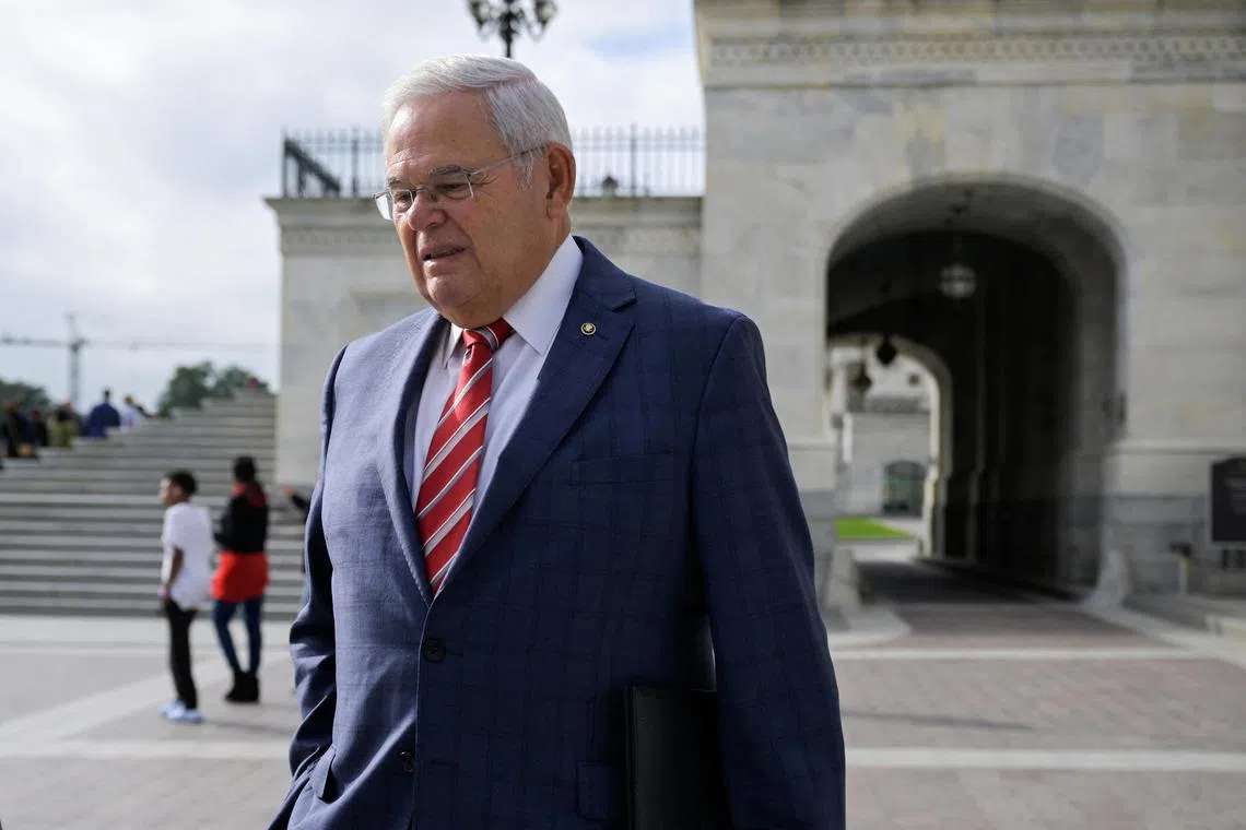 Bob Menendez is accused of accepting bribes of hundreds of thousands of dollars in cash, gold bars and a Mercedes convertible.