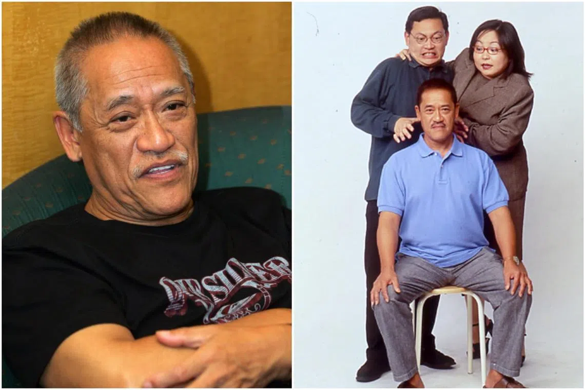 Richard Ng played Uncle Bobby Chow, the father of Selena Tan’s character Anita Chow and father-in-law to Andrew Lim’s character Paul Tan in Under One Roof.