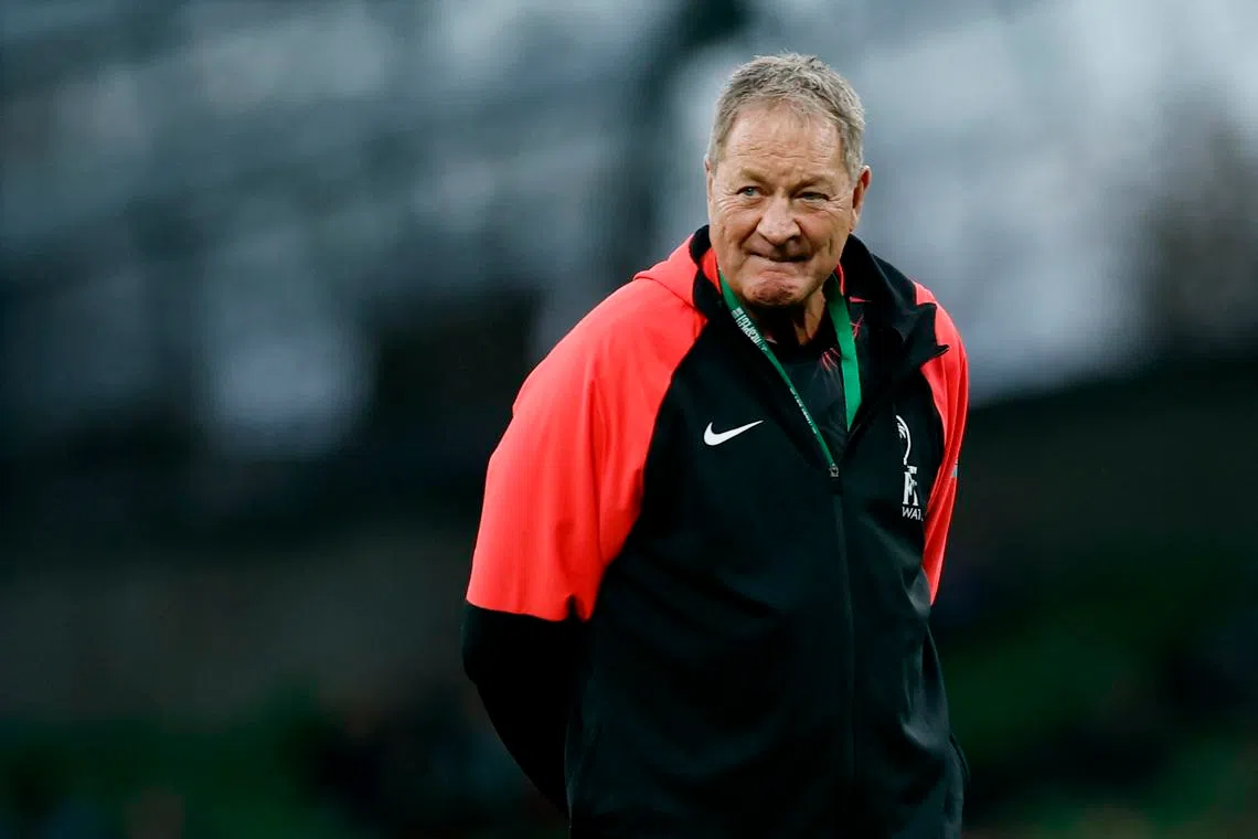 Rugby Union - Autumn Internationals - Ireland v Fiji - Aviva Stadium, Dublin, Ireland - November 23, 2024 Fiji coach Mick Byrne before the match. REUTERS/Clodagh Kilcoyne