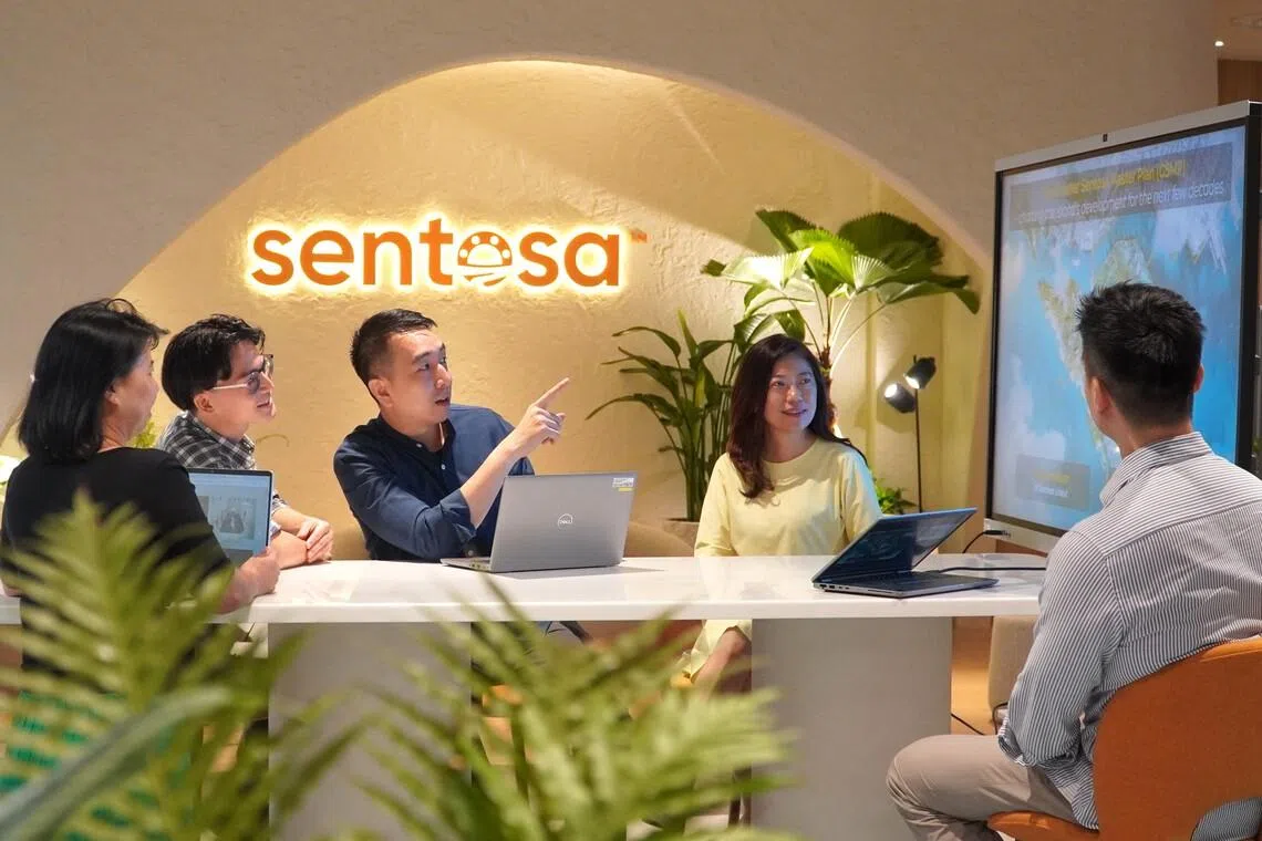 Strategic job rotations and autonomous robot trials: How these shape the way staff dream up Sentosa’s future