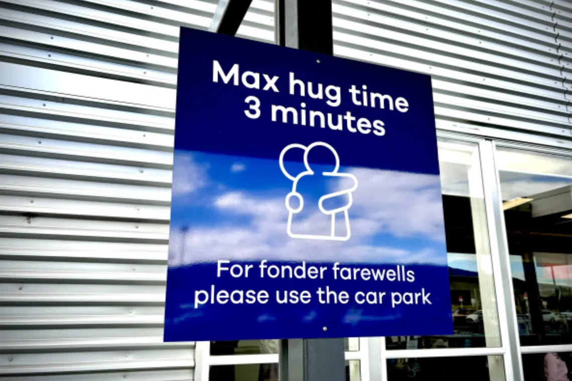 The new rule, which was announced on Sept 26 suggests “for fonder farewells please use the car park”.