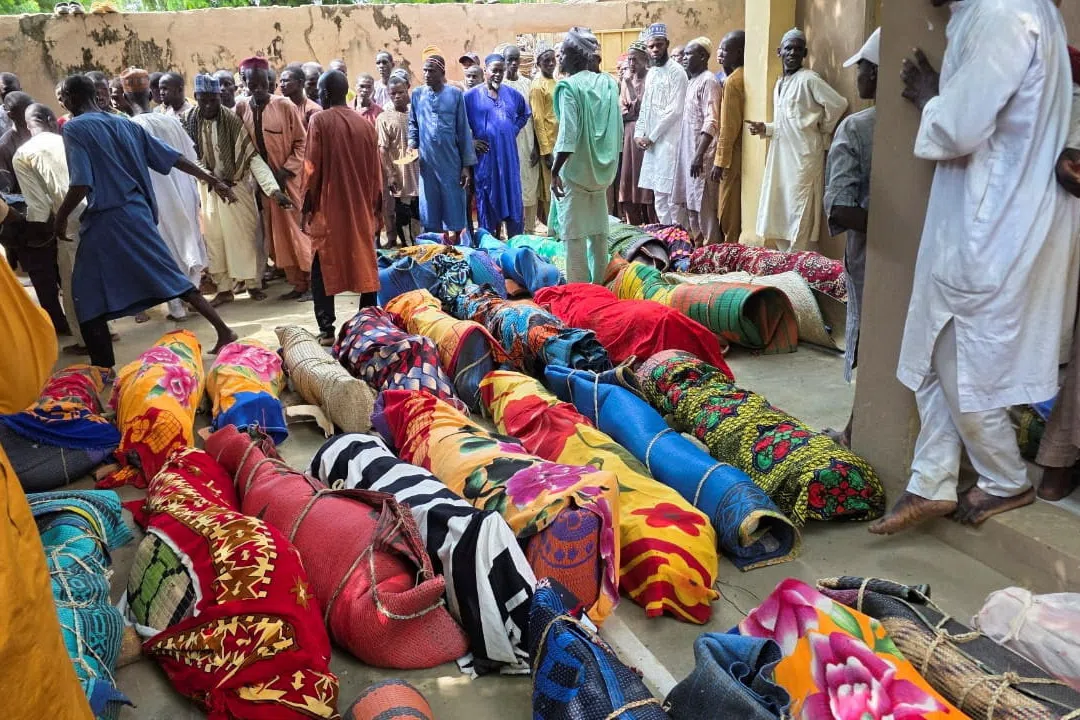 Victims awaiting burial after an overloaded boat capsized on Aug 20 in Nigeria’s north-west Sokoto state.
