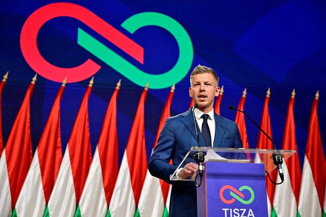 Hungary's Magyar promises to suspend state media broadcasts, ensure press freedom