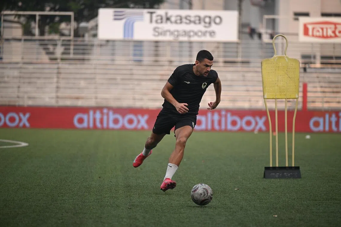 Tanjong Pagar United striker Boris Kopitovic wants to compete in continental football competitions with his new club.