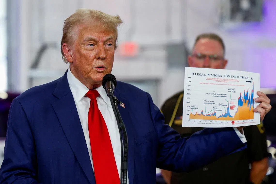 Mr Trump’s threats of mass deportations of immigrants in the country illegally have raised the loudest alarms closer to the US, like in Mexico and Central America.