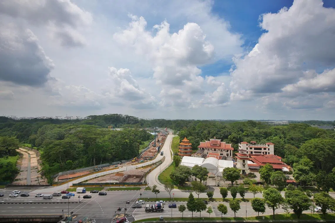 The plan to move ACS Primary to Tengah (above) in 2030 has raised the profile of the up-and-coming town in the west of Singapore.