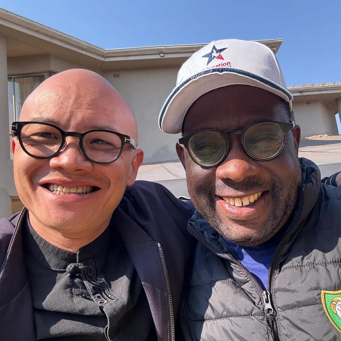 alafrica - Mr Dennis Ng (left), founder and executive chairman of Embed Financial Group Holdings and of his firm's advisors Mr Munya Chiura in Zimbabwe. The Singapore firm currently has a presence in several markets in Africa.


Credit: Embed Financial Group Holdings
