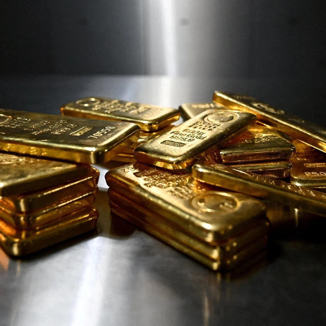 While gold is seen as a hedge against inflation, higher interest rates tend to weigh on the non-yielding metal.